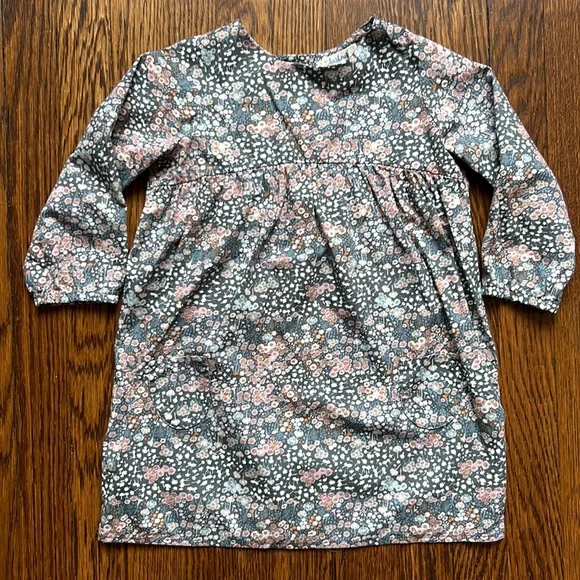 harbour Clothing Pocket Front Dress in Liberty Floral Size 5/6y